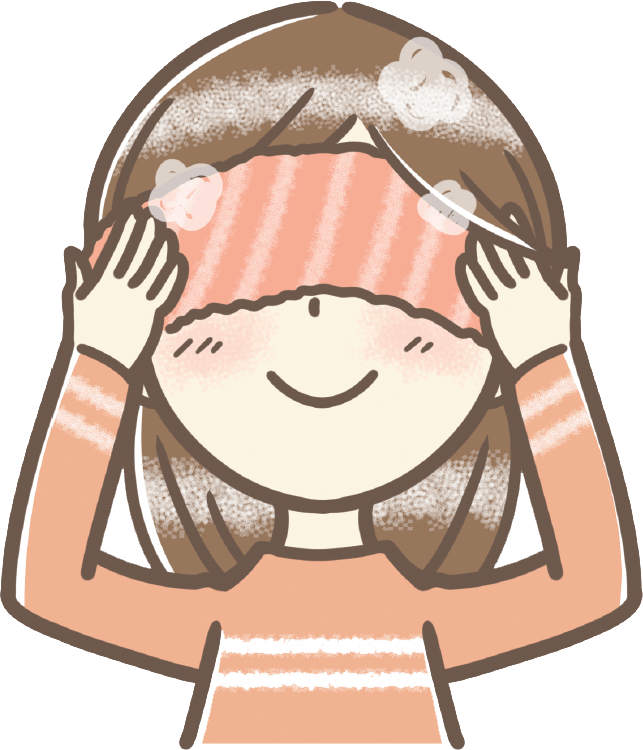 目を温める